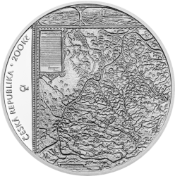Vydání Komenského mapy Moravy PROOF, 200 Kč.