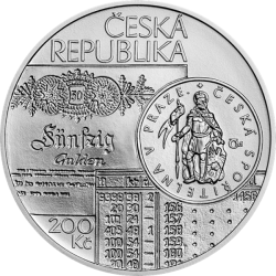 Založení české spořitelny Böhmische Sparkasse B.K, 200 Kč.
