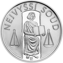 Nejvyšší soud PROOF, 100 Kč.