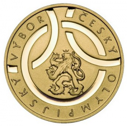 Zlatá medaile Olympijské hry Peking PROOF