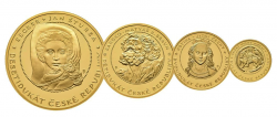Zlaté medaile Dukátová řada ČR 2009 PROOF