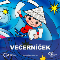 Sada oběžných mincí 2025 Večerníček