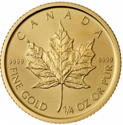 10 Dollars - Maple Leaf 1/4 Oz. 2017 (7,78 g./Zlato 999/1000)