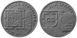 Celní správa PROOF, 100 Kč. 