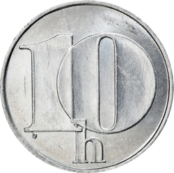 10 haléř 1992