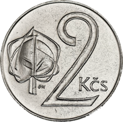 2 koruna 1991