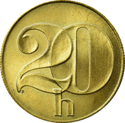 20 haléř 1991