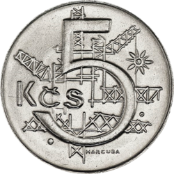 5 koruna 1991