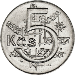 5 koruna 1992