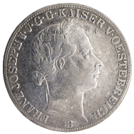 Spolkový tolar 1858 V