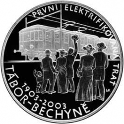 100. výročí První elektrifikované trati z Tábora do Bechyně BK