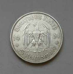5 Reichsmark 1934 A (Říšská 5 marka) kd34a01