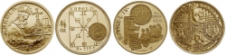 Sada Karel IV. 1999 Proof (57,4 g./Zlato 999,9/1000)