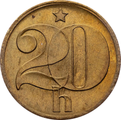 20 haléř 1974