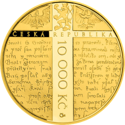 600. výročí upálení mistra Jana Husa PROOF (31,1 g./Zlato 999,9/1000) 