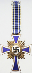 Čestný kříž německé matky, Mutterkreuz, bronz, Německo