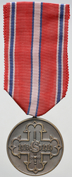Pamětní odznak pro Československé dobrovolníky z let 1918 - 1919, bronz