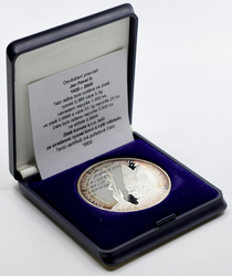 Stříbrná medaile Jan Pavel II. 1920 - 2005 - 40 mm., etue