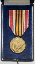 Bachmačská pamětní medaile, bronz, etue