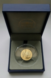 Zlatá Mince 70 let míru v Evropě 2015 Proof