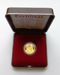 Zlatá medaile Eliška Rejčka proof (Au.999 / 3,49g.)