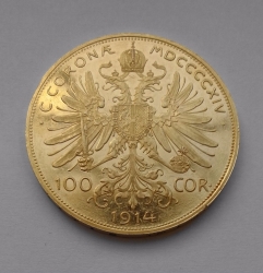 100 koruna 1914