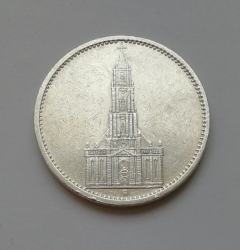 5 Reichsmark 1934 A (Říšská 5 marka) k34a01