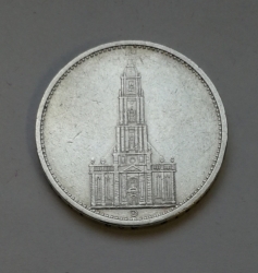 5 Reichsmark 1934 D (Říšská 5 marka) k34d01