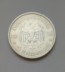 5 Reichsmark 1935 A (Říšská 5 marka) k35a01