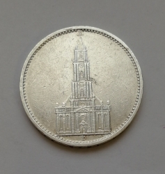 5 Reichsmark 1935 D (Říšská 5 marka) k35d01