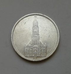 5 Reichsmark 1935 E (Říšská 5 marka) k35e04