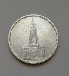 5 Reichsmark 1935 E (Říšská 5 marka) k35e01