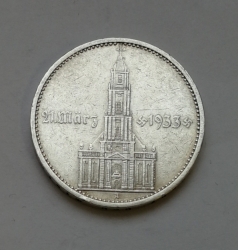 5 Reichsmark 1934 A (Říšská 5 marka) kd34a02