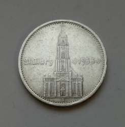 5 Reichsmark 1934 A (Říšská 5 marka) kd34a01