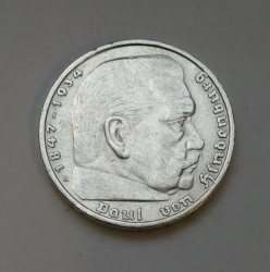 5 Reichsmark 1935 A (Říšská 5 marka) h35a11