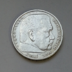 5 Reichsmark 1935 A (Říšská 5 marka) h35a29