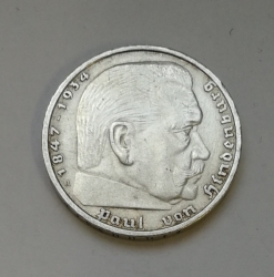 5 Reichsmark 1935 A (Říšská 5 marka) h35a28