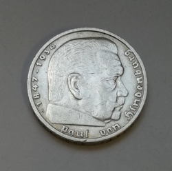 5 Reichsmark 1935 A (Říšská 5 marka) h35a26