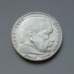 5 Reichsmark 1935 G (Říšská 5 marka) h35g03