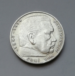 5 Reichsmark 1935 G (Říšská 5 marka) h35g09