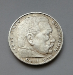 5 Reichsmark 1935 G (Říšská 5 marka) h35g06