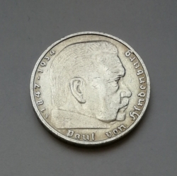 5 Reichsmark 1935 F (Říšská 5 marka) h35f05
