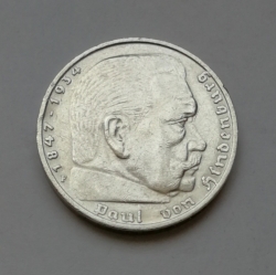 5 Reichsmark 1935 F (Říšská 5 marka) h35f01