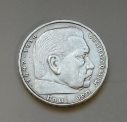 5 Reichsmark 1936 A (Říšská 5 marka) h36a03