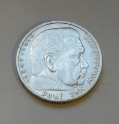 5 Reichsmark 1936 A (Říšská 5 marka) h36a08