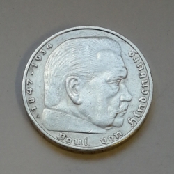 5 Reichsmark 1936 A (Říšská 5 marka) h36a06
