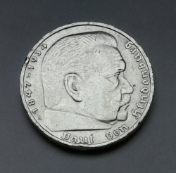 5 Reichsmark 1936 A (Říšská 5 marka)  hs36a10