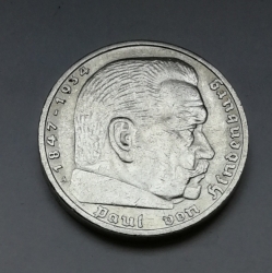 5 Reichsmark 1936 A (Říšská 5 marka)  hs36a08