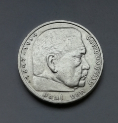 5 Reichsmark 1936 A (Říšská 5 marka)  hs36a03
