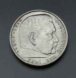 5 Reichsmark 1936 A (Říšská 5 marka)  hs36a01